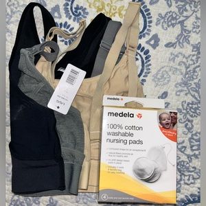 Nursing Bras & Washable Nursing Pads